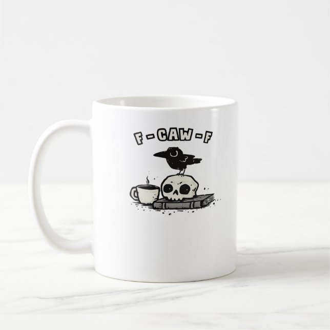 Mug Regard Unique F Caw F Cool (Gauche)