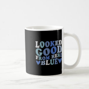 Mug Regardait Bien D'ici Bleu Drôle Softll Maman Maman