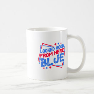 Mug Regardait Bien D'ici Bleu Drôle Softll Maman Maman
