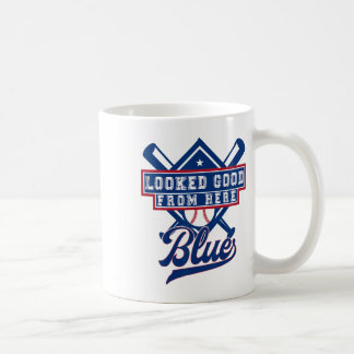 Mug Regardait bien d'ici bleu drôle vendre citation ma