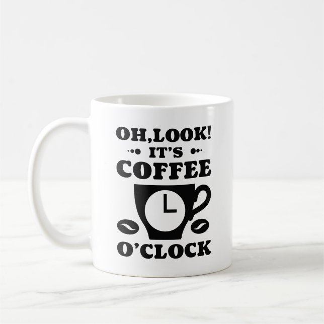 Mug Regarde ! C'est le café O'Clock (Gauche)