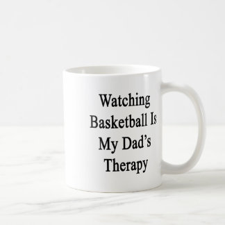 Mug Regarder le basket-ball est la thérapie de mon pèr