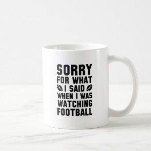 Mug Regarder le football