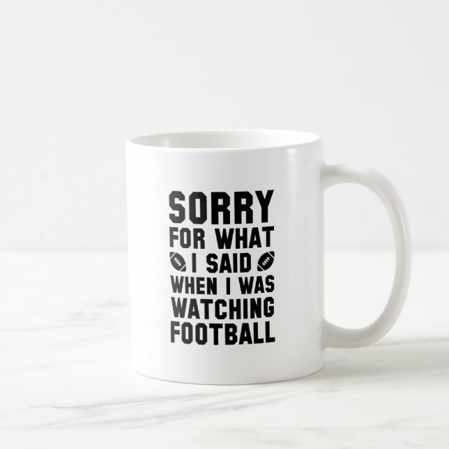 Mug Regarder le football (Droite)