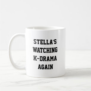 Mug Regarder un drama coréen encore Nom drôle de fan d