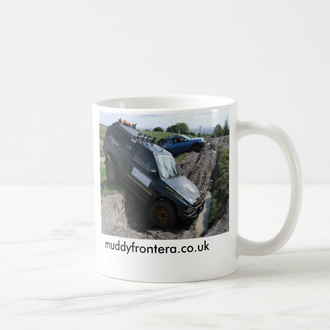 Mug Regardez avant que vous sautiez (Droite)