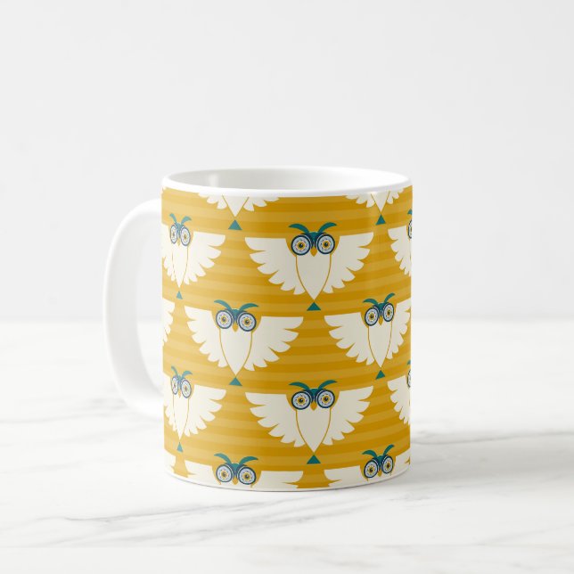Mug Regardez cet oiseau - jaune (Devant gauche)
