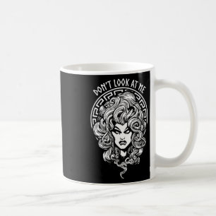 Mug Regardez-moi Drôle Feministe Halloween Goth Medusa