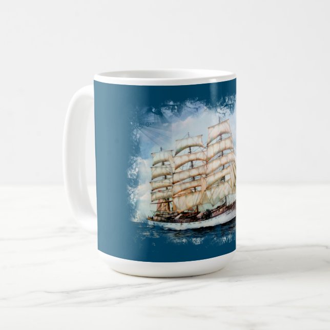 Mug Regata Cutty Sark (Devant gauche)