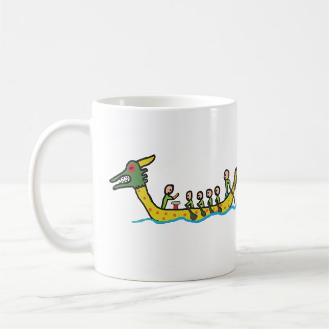 Mug Régate de dragon (Gauche)