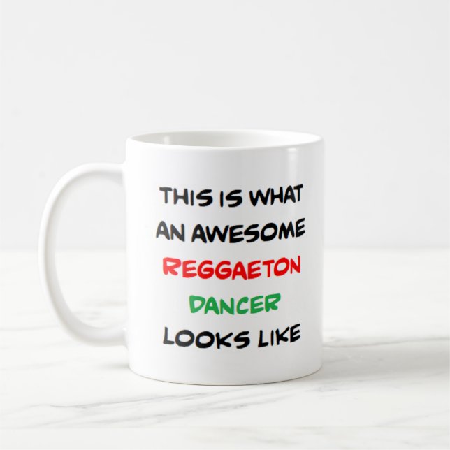 Mug reggaeton, danseuse (Gauche)