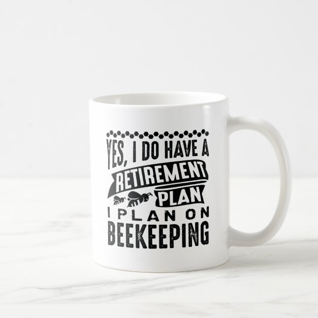 Mug Régime de retraite apiculture (Droite)