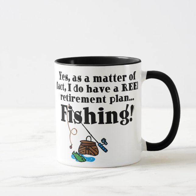 Mug Régime de retraite de bobine (Droite)