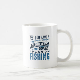 Mug Régime de retraite Pêche