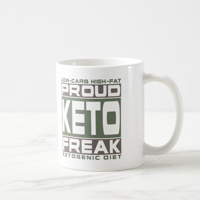 Mug RÉGIME KETOGENIC : Phénomène fier de cétonique ! (Droite)