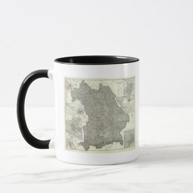 Mug Région de Ratisbonne en Allemagne (Gauche)