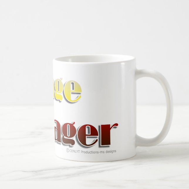 Mug Régisseur (texte seulement) (Droite)