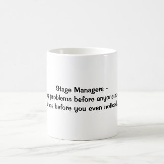 Mug Régisseurs - solution des problèmes