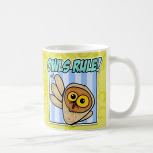 Mug règle de hiboux