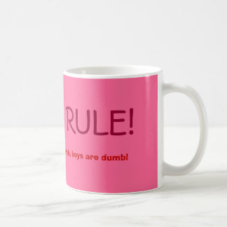 MUG RÈGLE DE POUSSINS !