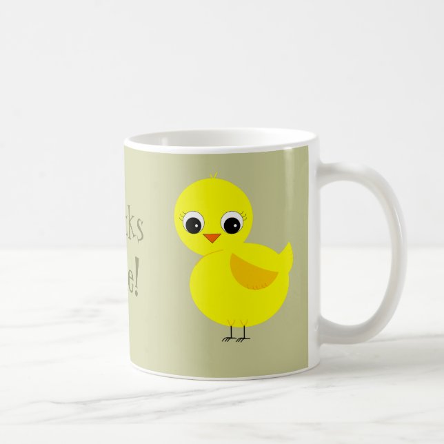 Mug Règle de poussins ! (Droite)