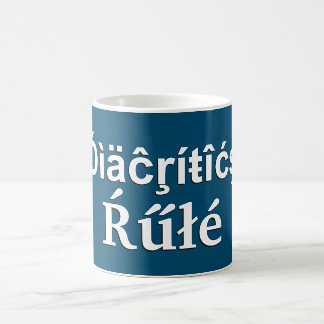 Mug Règle diacritique (Centre)
