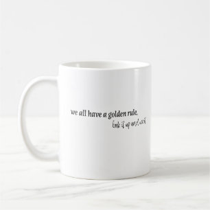 Mug règle d'or