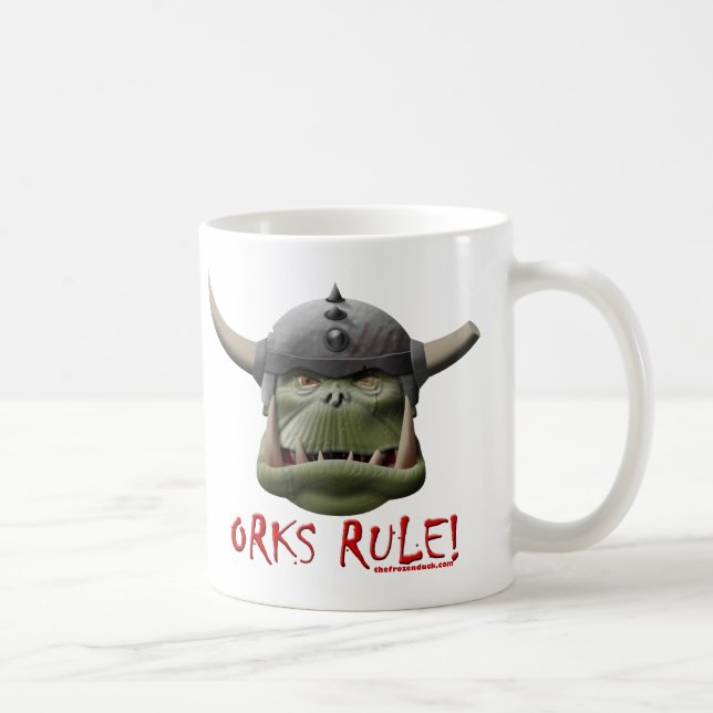 Mug Règle d'Orks ! (Droite)