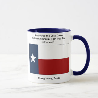 Mug Règlement de crique de lac - Montgomery, le Texas