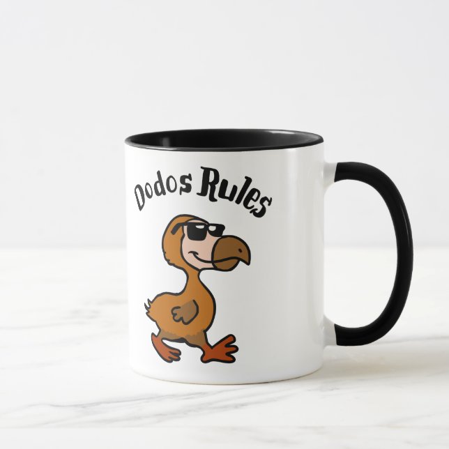 Mug Règles de dodo | choisir la couleur arrière - plan (Droite)