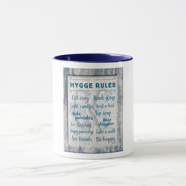 Mug Règles de Hygge (Centre)