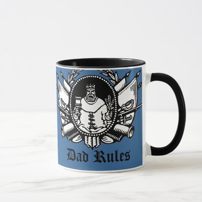 Mug Règles de papa ! (Droite)