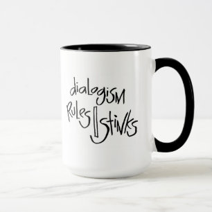 Mug Règles/puanteurs de Dialogism