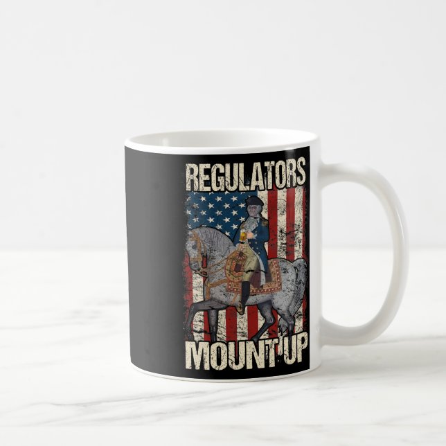 Mug Régulateurs amusants 4 juillet Fête de l'Indépenda (Droite)