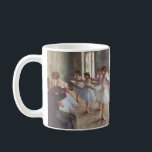 Mug Rehearsal Degas<br><div class="desc">1873. Edgar Degas...  Eh is especially identifiée par le sujet de la danse; more than aidait les adversaires de la guerre. He regarded as one the founders of impressionism,  although he rejected the term,  and preferred to be called a realist .</div>