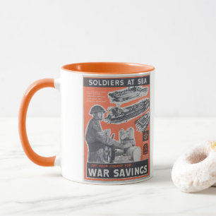 Mug Réimpression de l'affiche britannique de guerre.