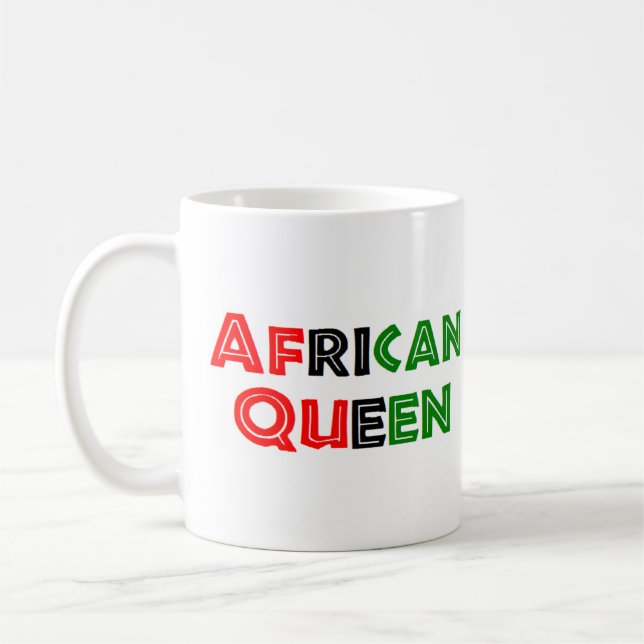 Mug reine africaine (Gauche)