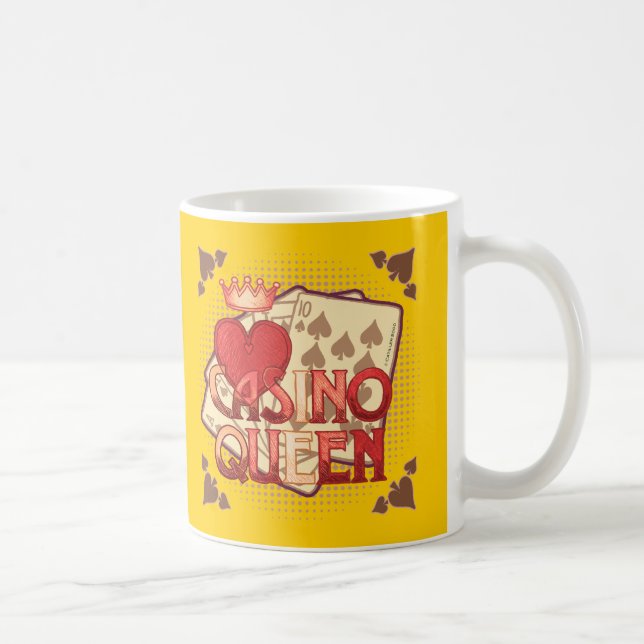 Mug Reine de Casino Chaud (Droite)