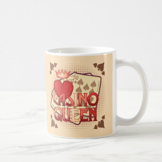 Mug Reine de Casino Chaud (Droite)