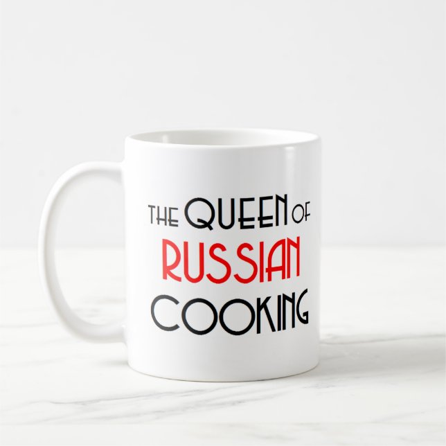 Mug reine de cuisine russe (Gauche)