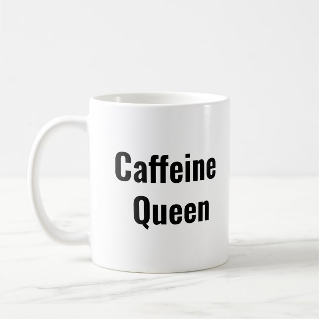 Mug Reine de la caféine (Gauche)