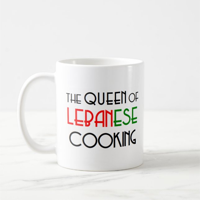 Mug reine de la cuisine libanaise (Gauche)
