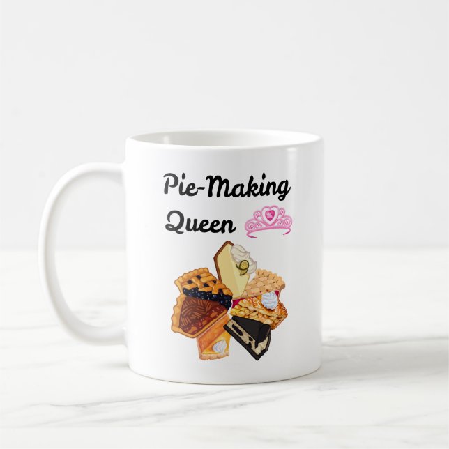 Mug Reine de la fabrication de tartes (Gauche)