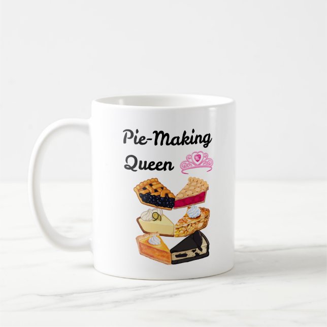 Mug Reine de la fabrication de tartes (Gauche)