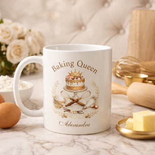 Mug Reine de la Pâtisserie Personnalisée
