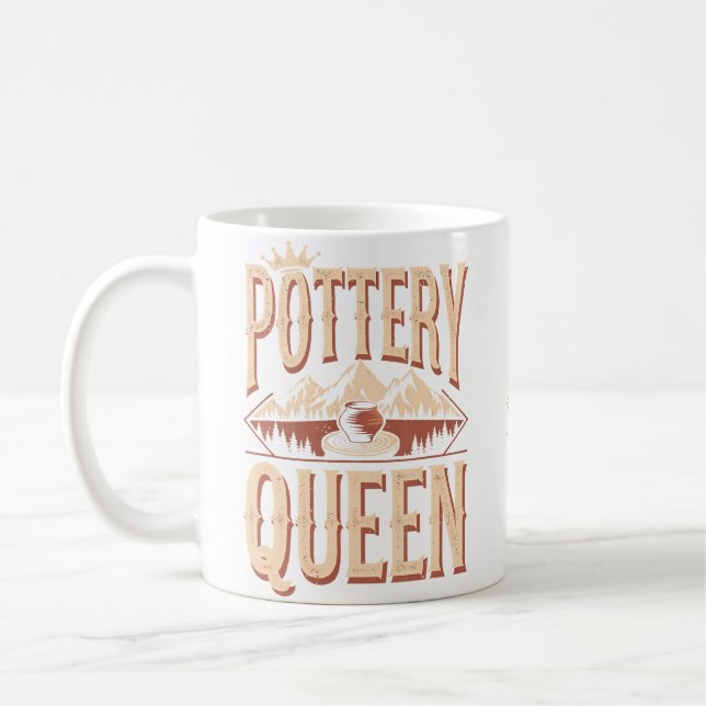 Mug Reine de la poterie (Gauche)