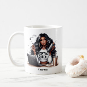 Mug Reine de l'artisanat afro-américain