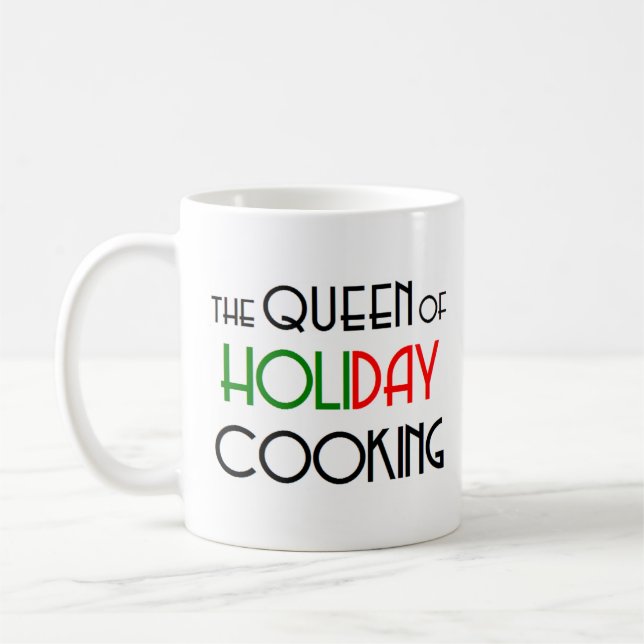 Mug reine des cuisines de vacances (Gauche)