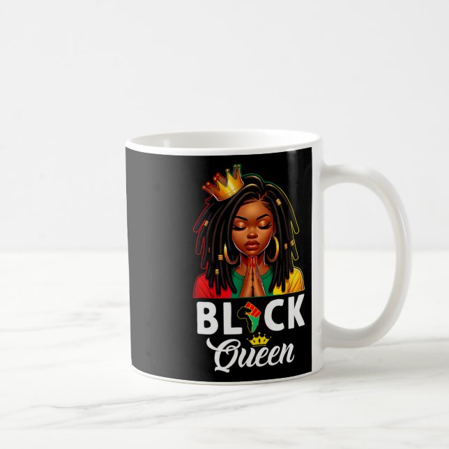 Mug Reine d'histoire noire Mois de l'histoire noire Fe (Droite)