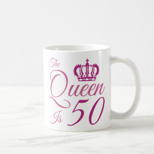 Mug Reine du 50e anniversaire